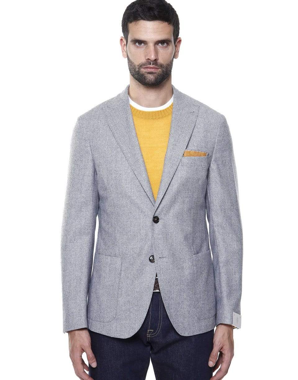 ELEVENTY-Single Breasted Jacket-