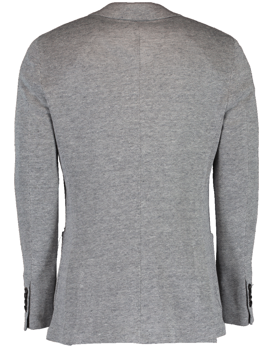ELEVENTY-Pique Jersey Linen Jacket-