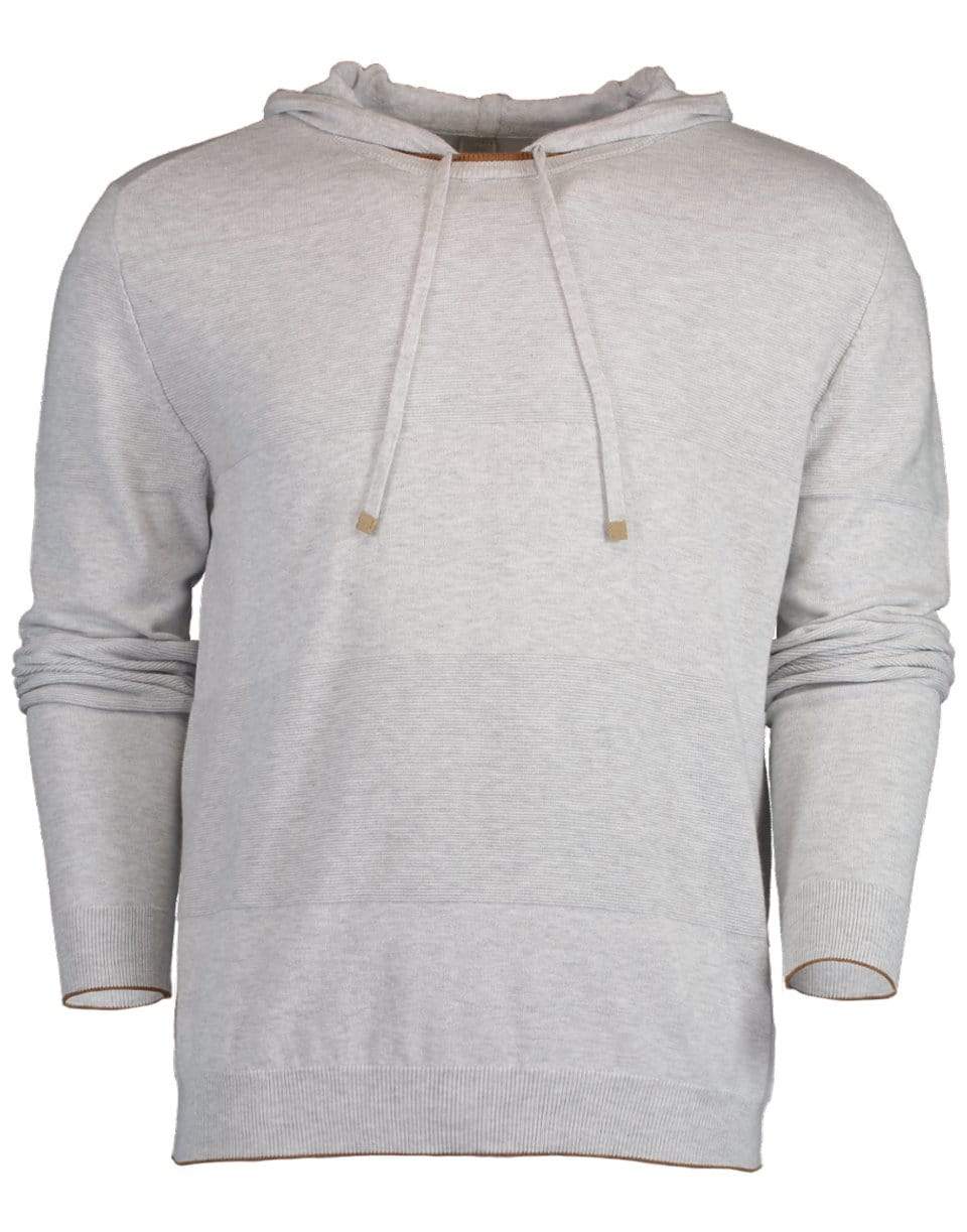 ELEVENTY-Ribbed Hoodie-