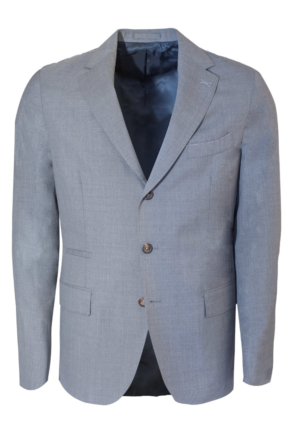 ELEVENTY-Single Breasted Jacket - Grigo Medium-