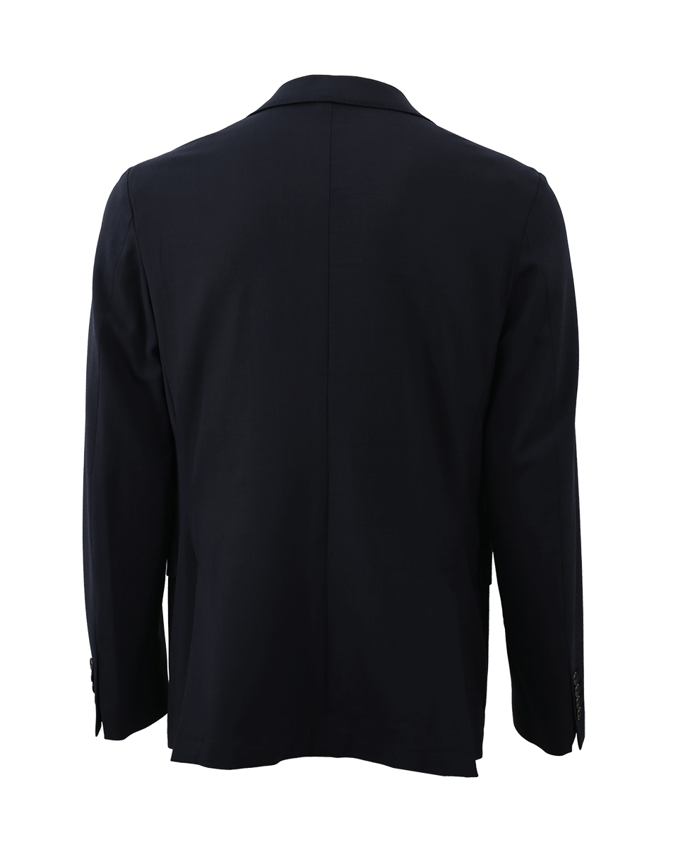 ELEVENTY-Navy Notch Lapel Jacket-
