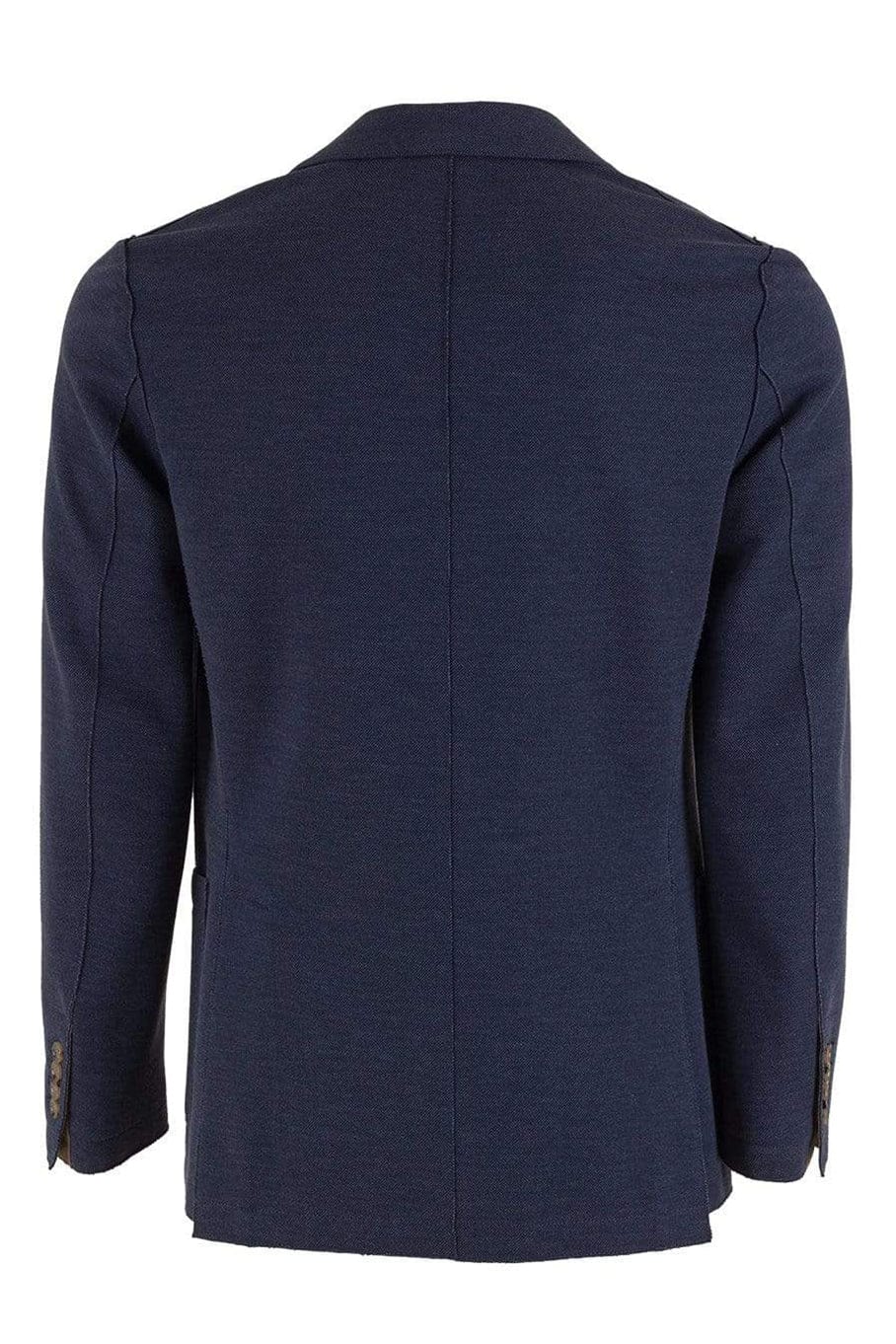 ELEVENTY-Navy Real Cut Patch Pocket Jacket-