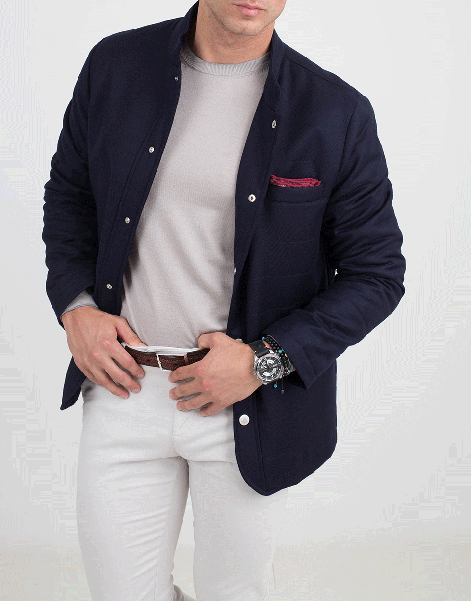 ELEVENTY-Twill Jacket-