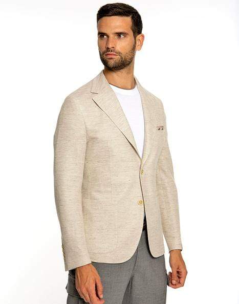 ELEVENTY-Sabbia Real Cut Jacket-