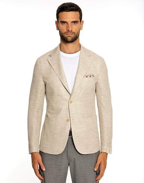 ELEVENTY-Sabbia Real Cut Jacket-