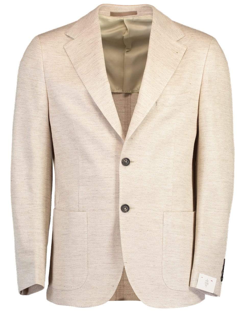 ELEVENTY-Sabbia Real Cut Jacket-