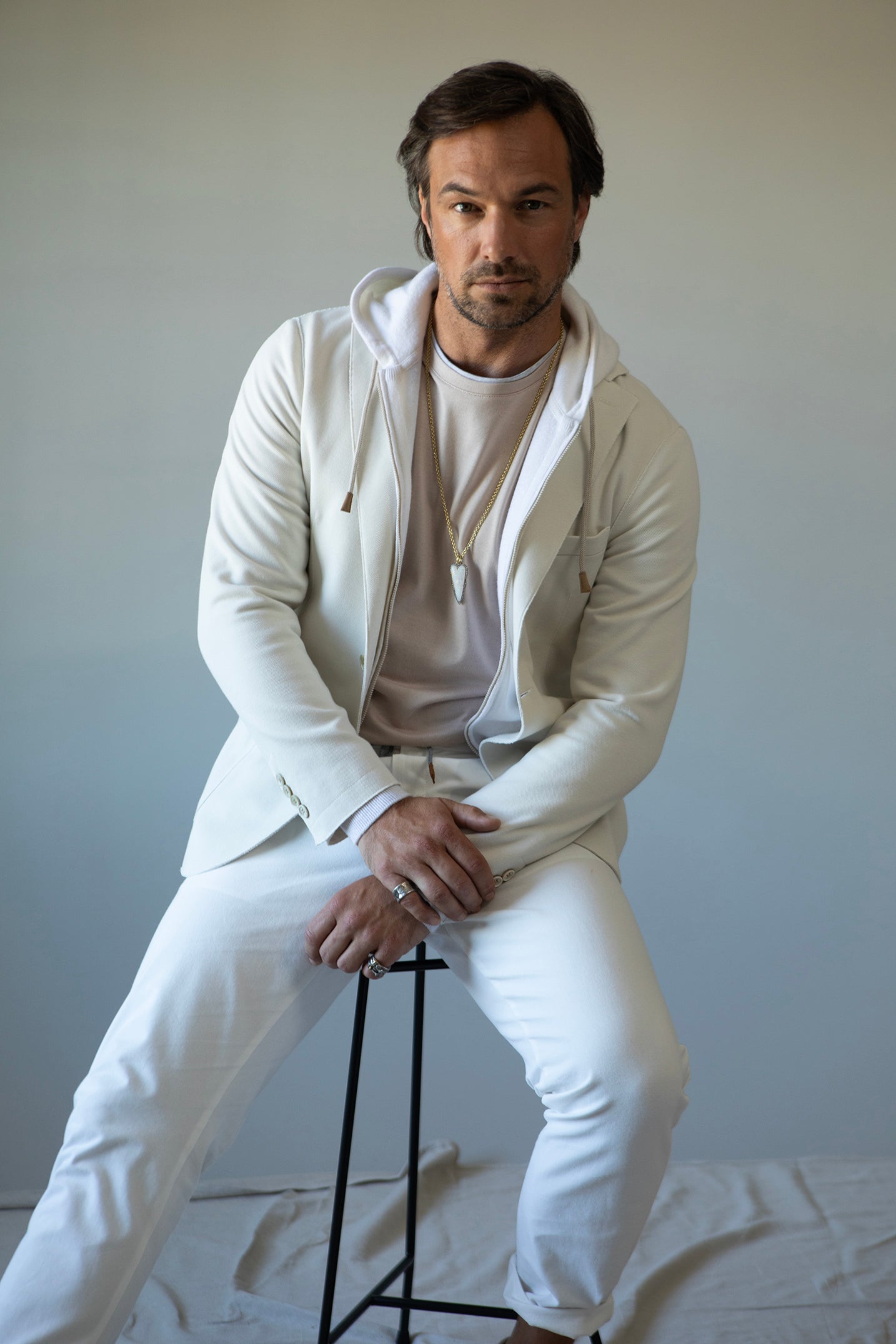 ELEVENTY-Single Breasted Jacket - Sand-
