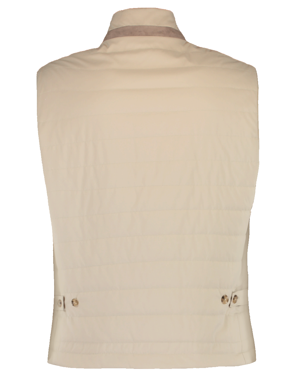 ELEVENTY-Nylon Button Vest-