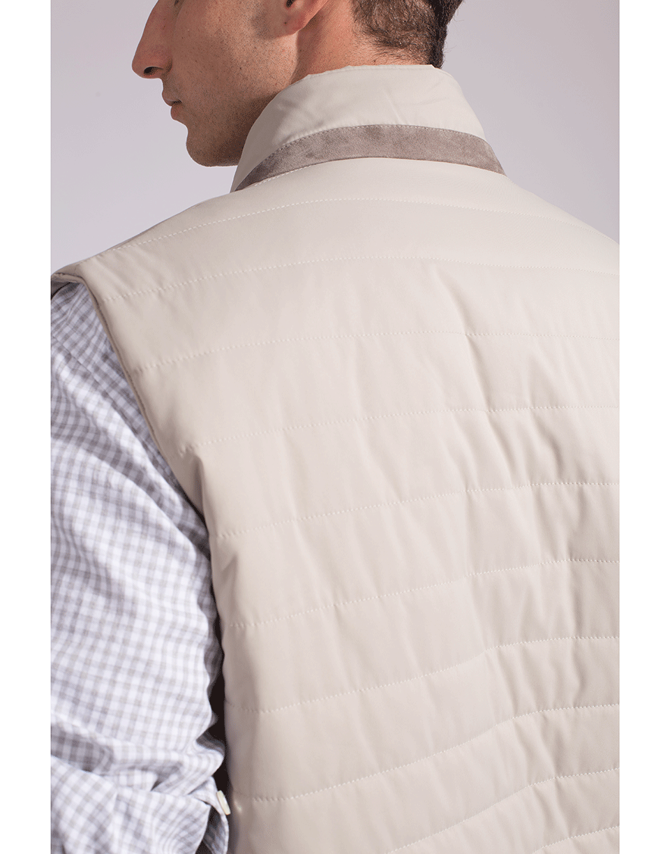 ELEVENTY-Nylon Button Vest-