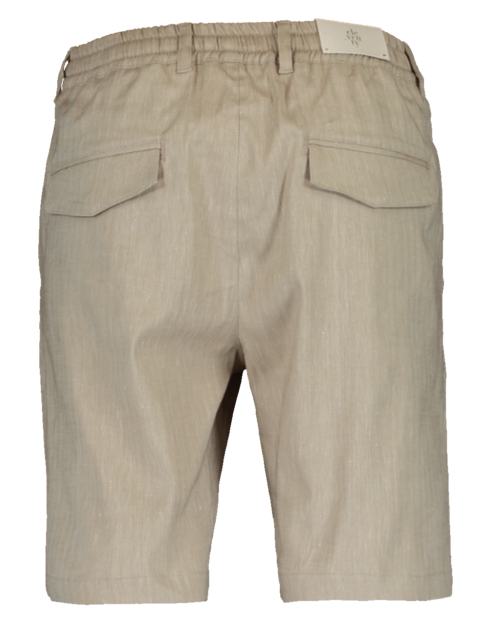 ELEVENTY-Herringbone Jogger Short-