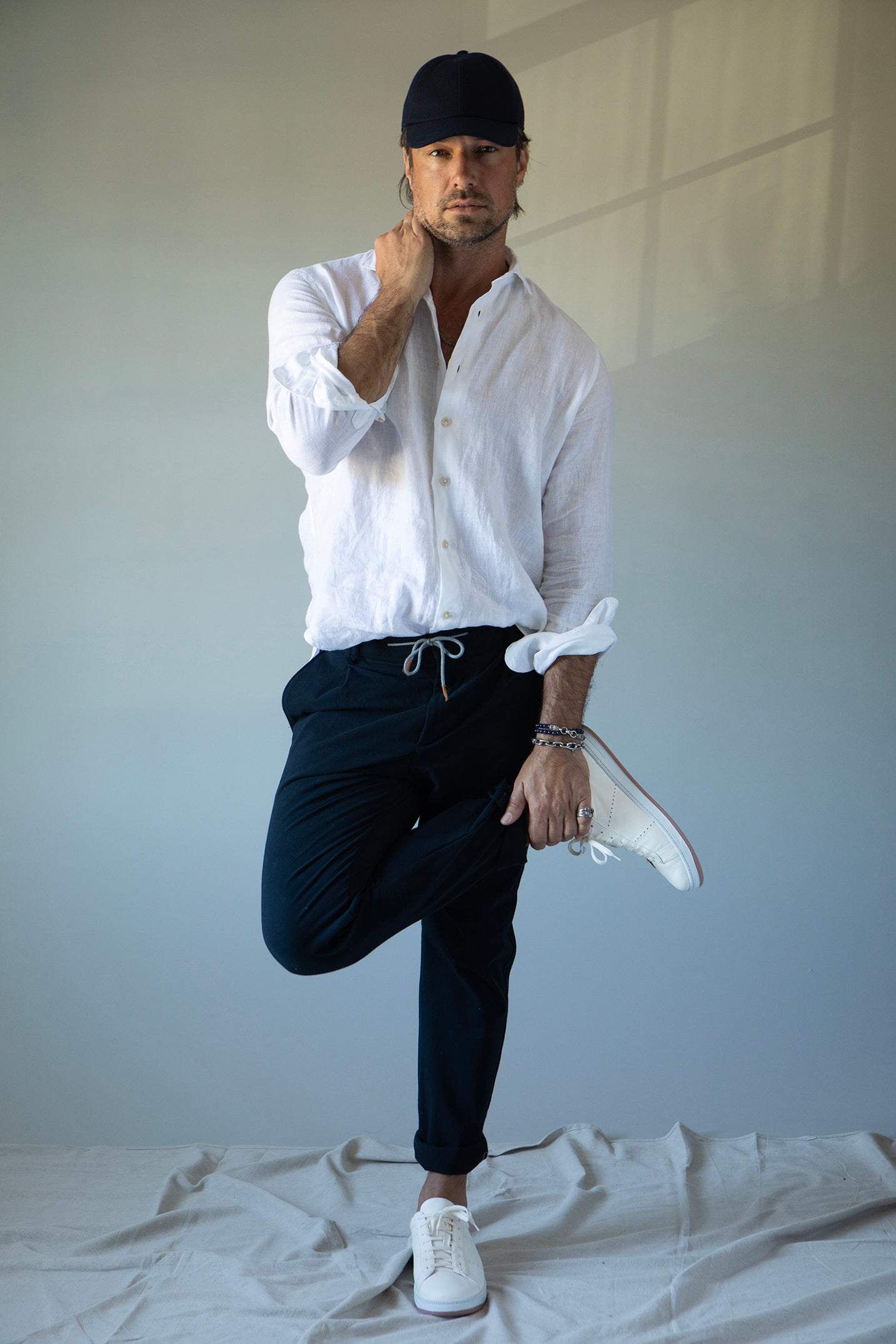 ELEVENTY-Jogger Pant - Blue-