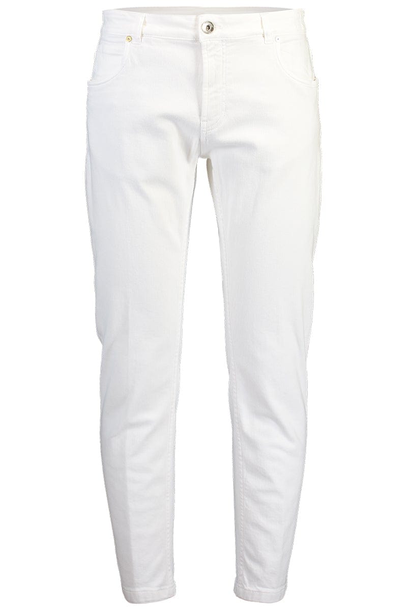 ELEVENTY-Five Pocket Pant - White-