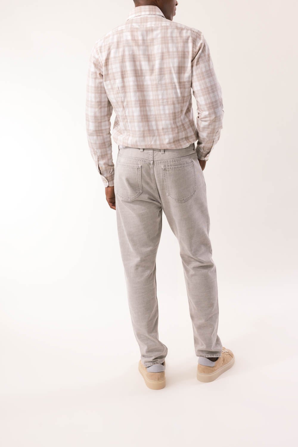 ELEVENTY-Sports Shirt - Beige Light Gray-