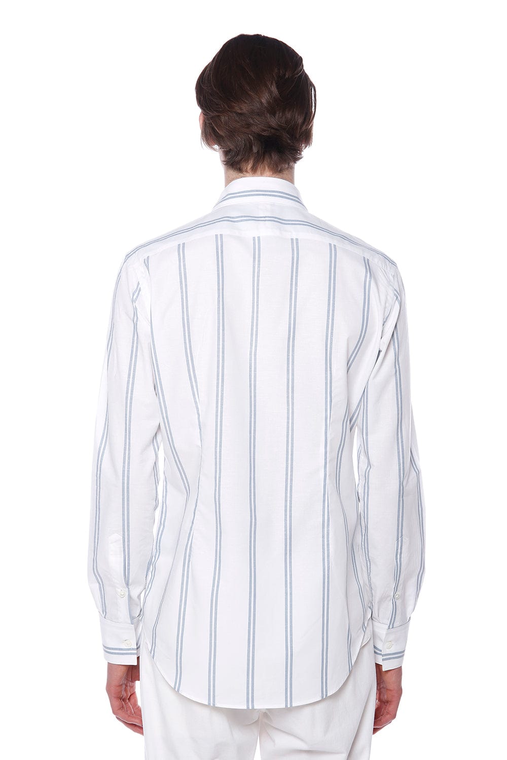 ELEVENTY-Dandy Button Up Shirt - Denim-