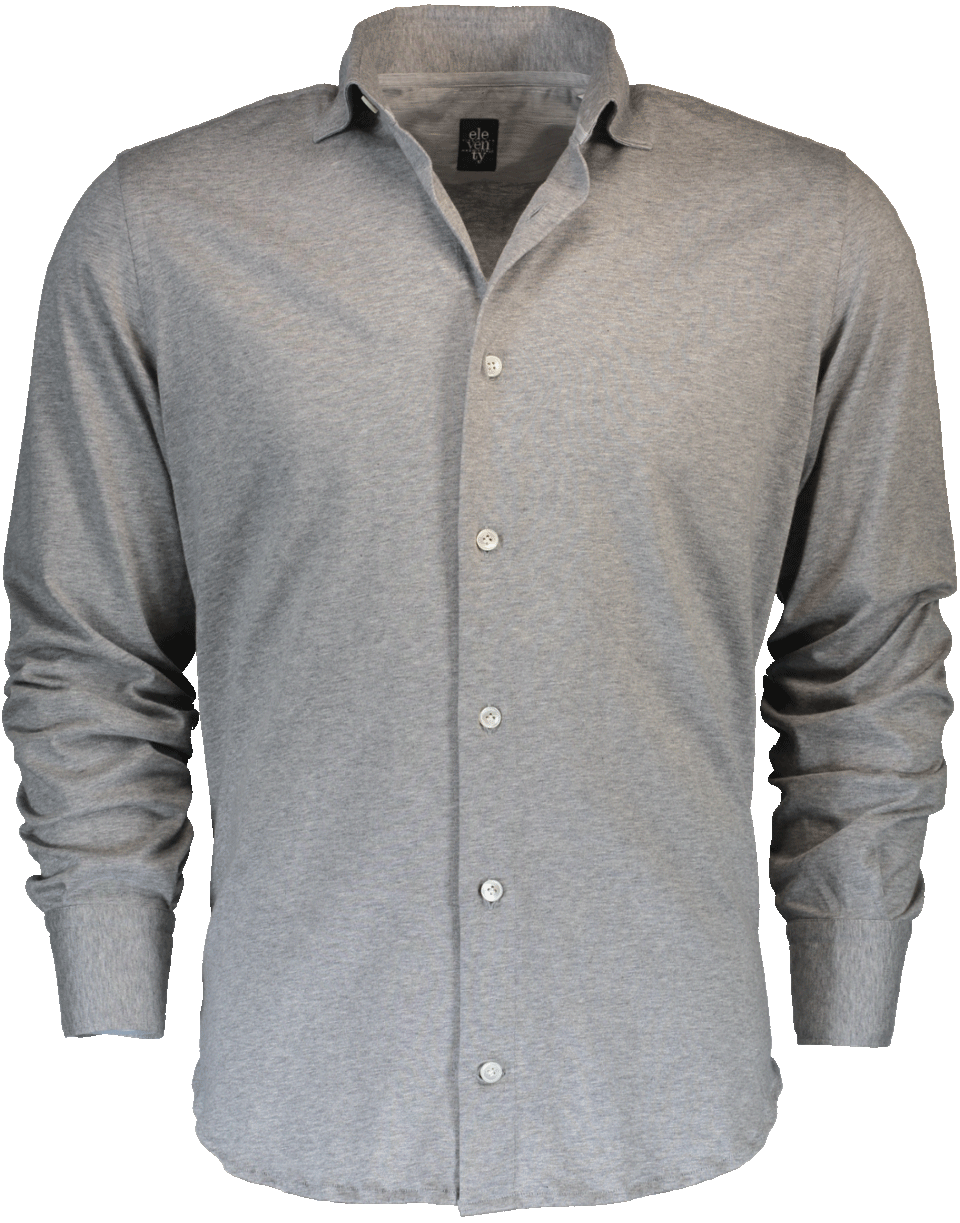 ELEVENTY-Solid Jersey Shirt-