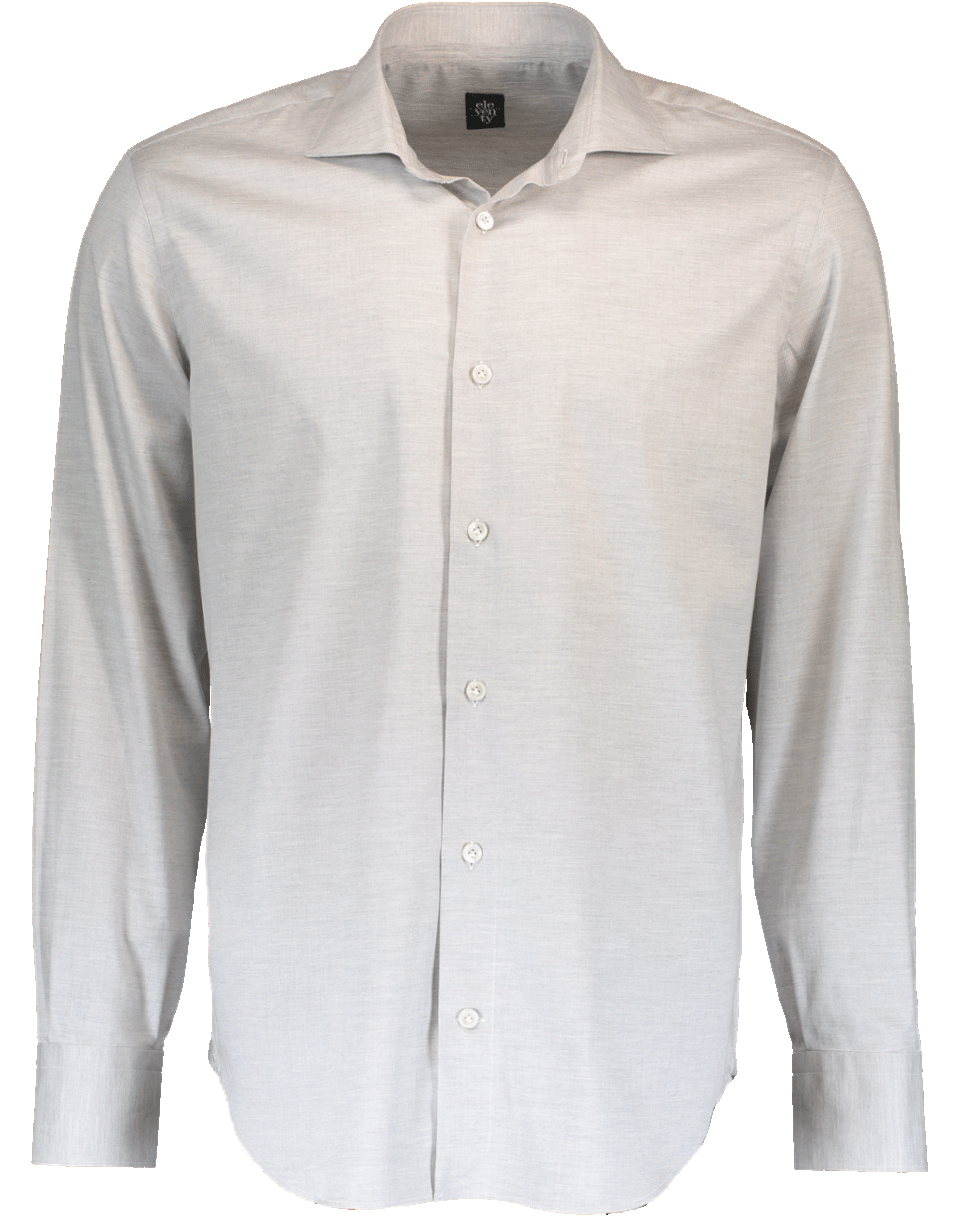 ELEVENTY-Tonal Chevron Shirt-