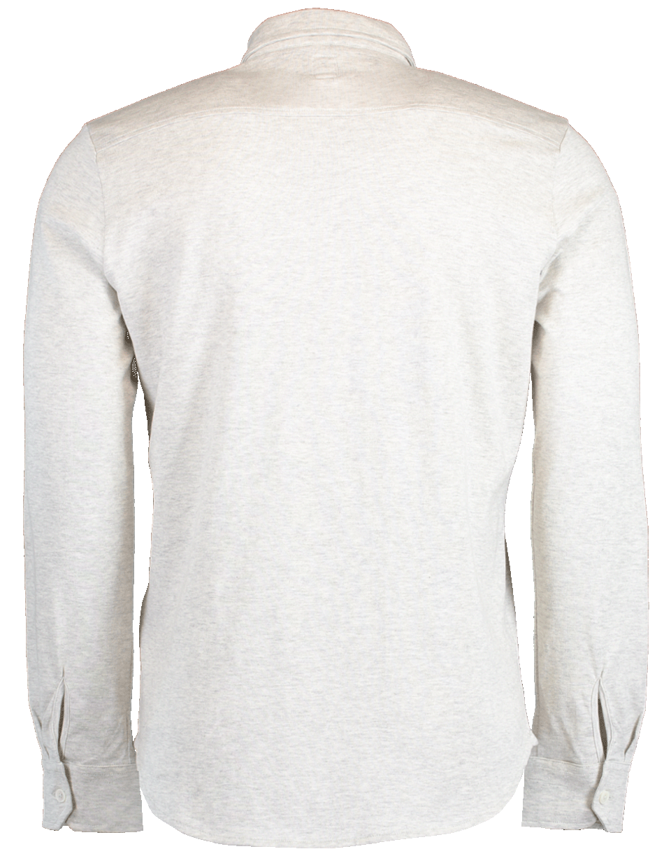 ELEVENTY-Button Down Jersey Shirt-