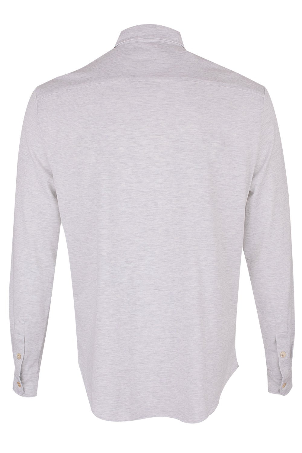 ELEVENTY-Long Sleeve Shirt - Light Gray-