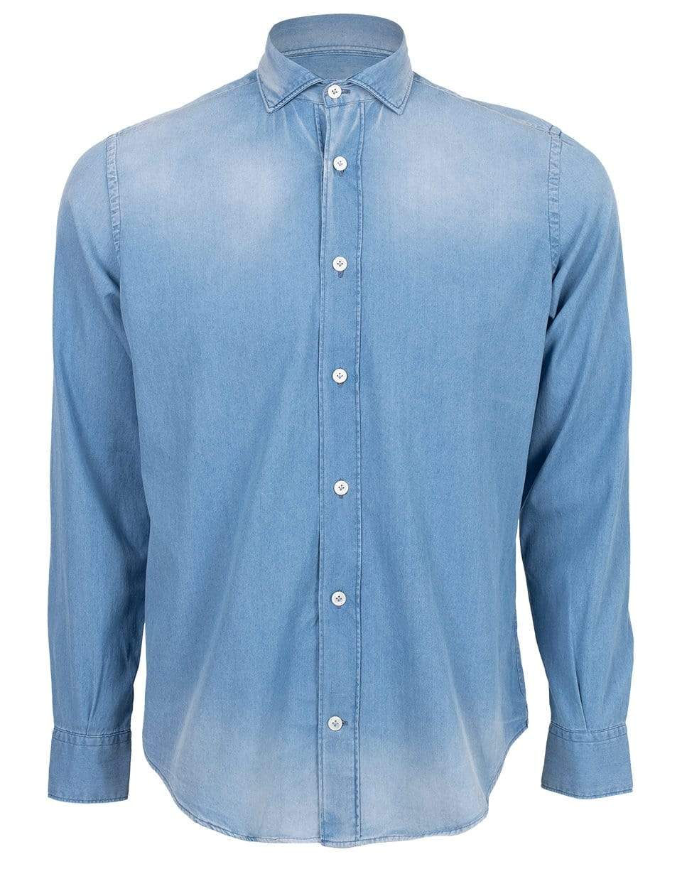 ELEVENTY-Denim Shirt-