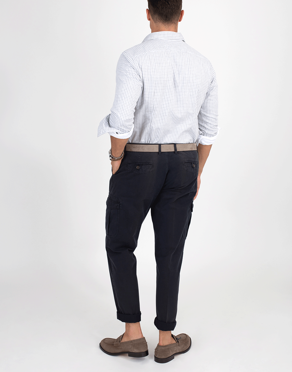 ELEVENTY-Checked Dandy Shirt-