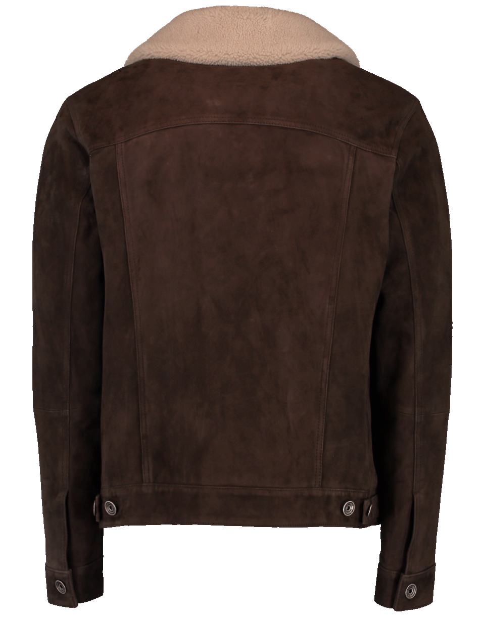 ELEVENTY-Button Down Suede Jacket-