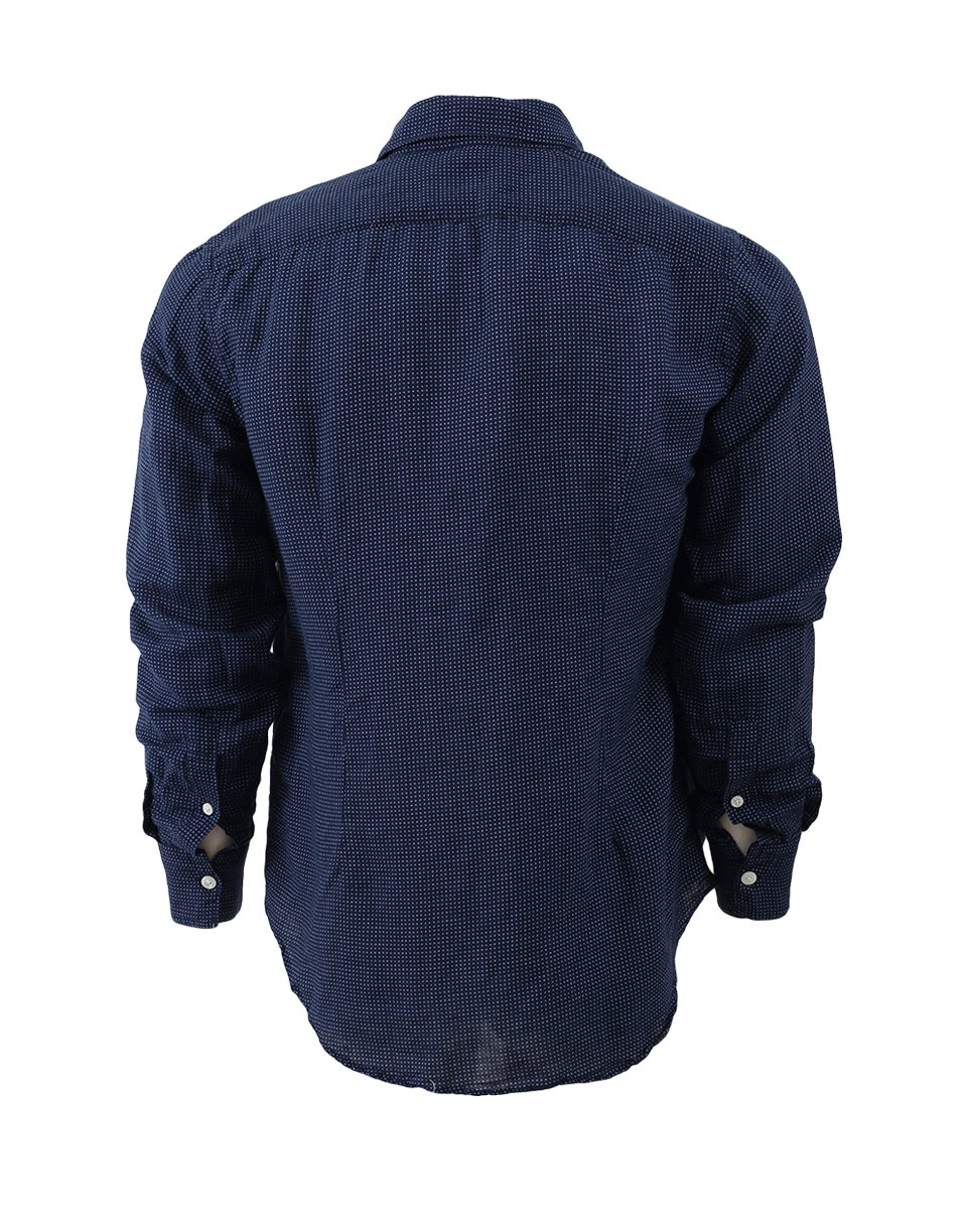 ELEVENTY-Long Sleeve Printed Shirt-