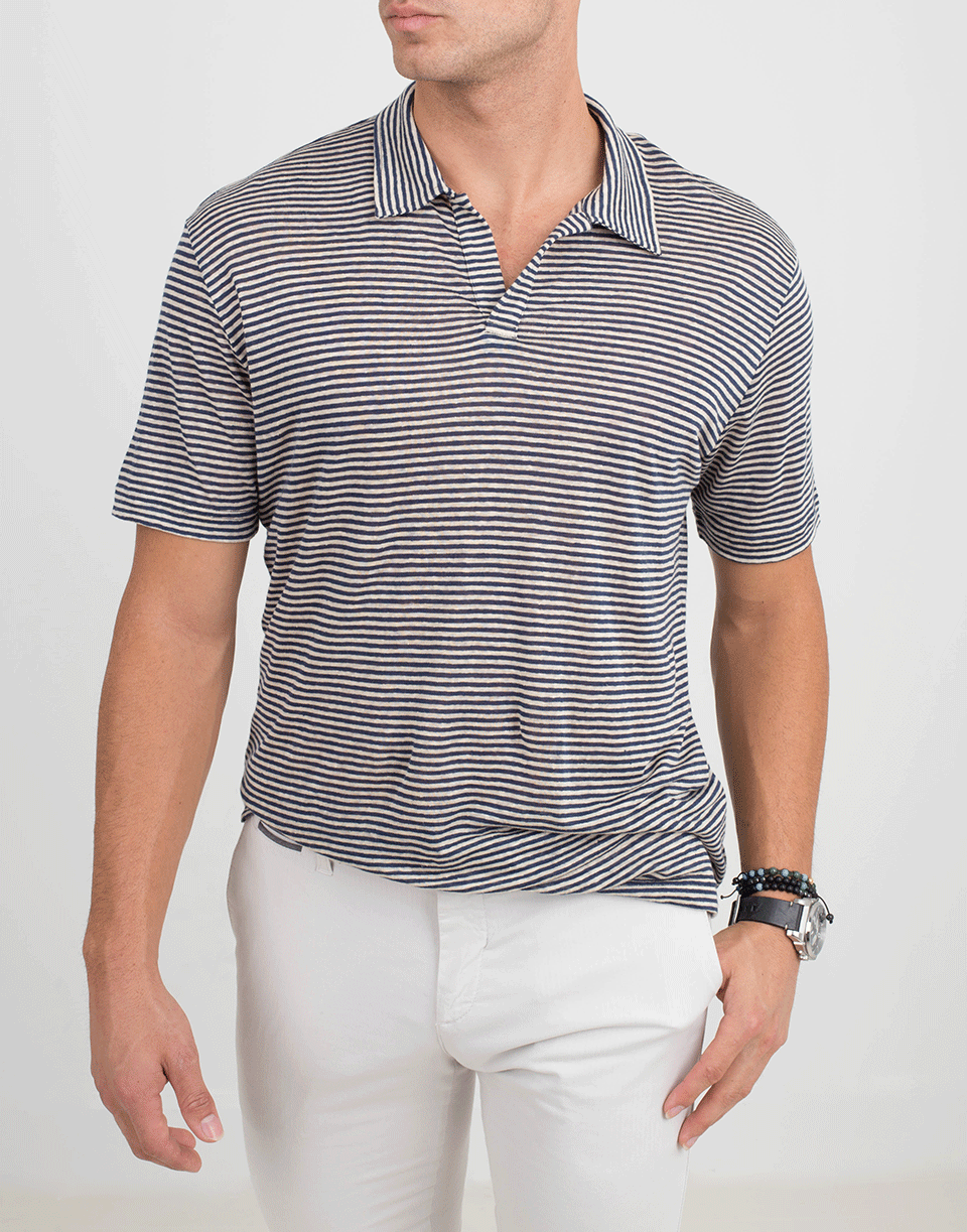 ELEVENTY-No Buttons Polo-