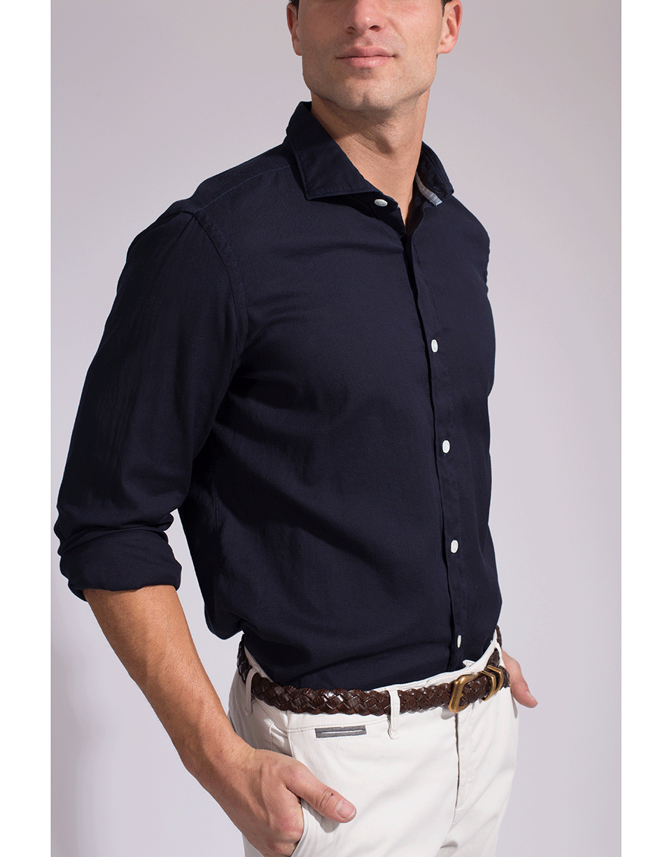 ELEVENTY-Cotton Dandy Shirt-
