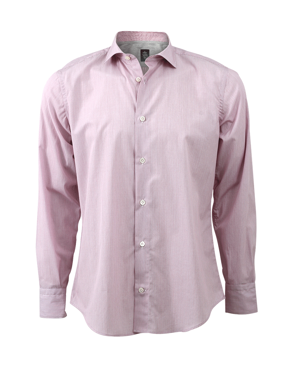 ELEVENTY-Plaid Button Down Shirt-