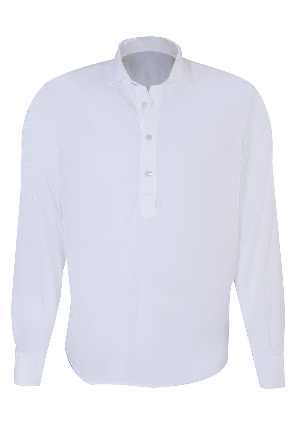 ELEVENTY-Button Down Polo - Bianco-