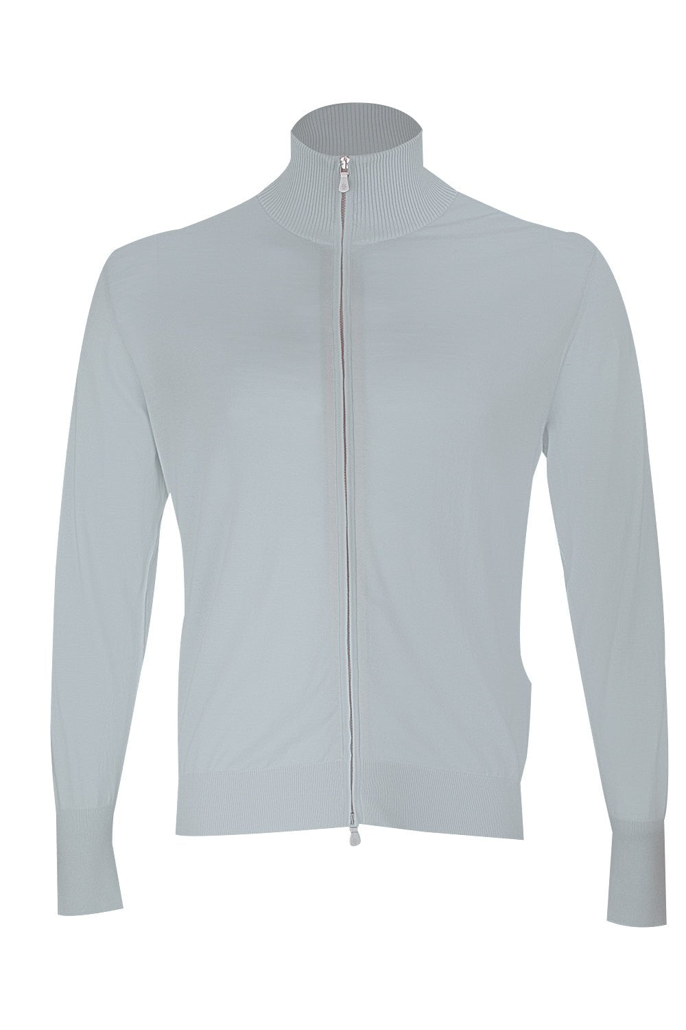 ELEVENTY-Full Zip Knit Sweater - Green-