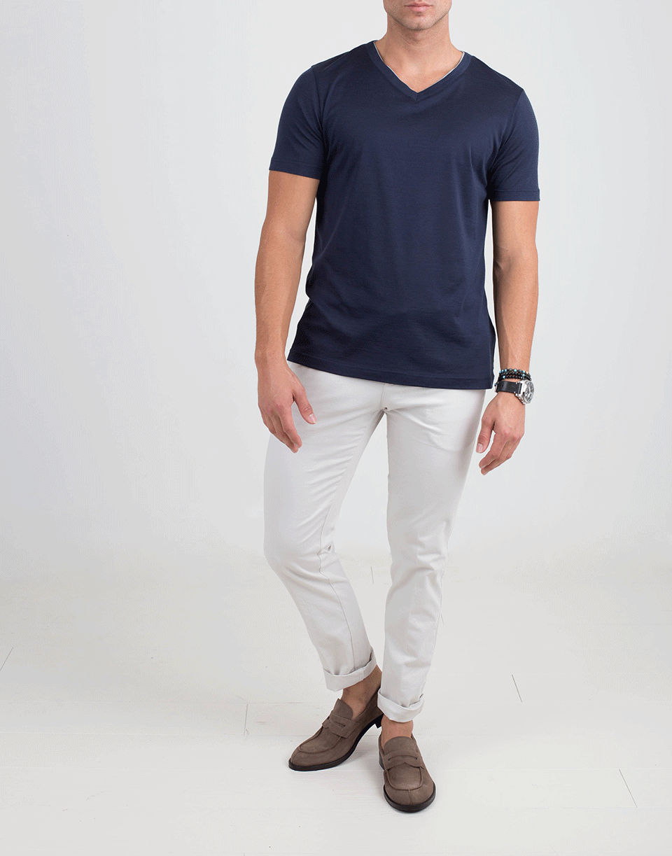 ELEVENTY-Double Layer Tee-