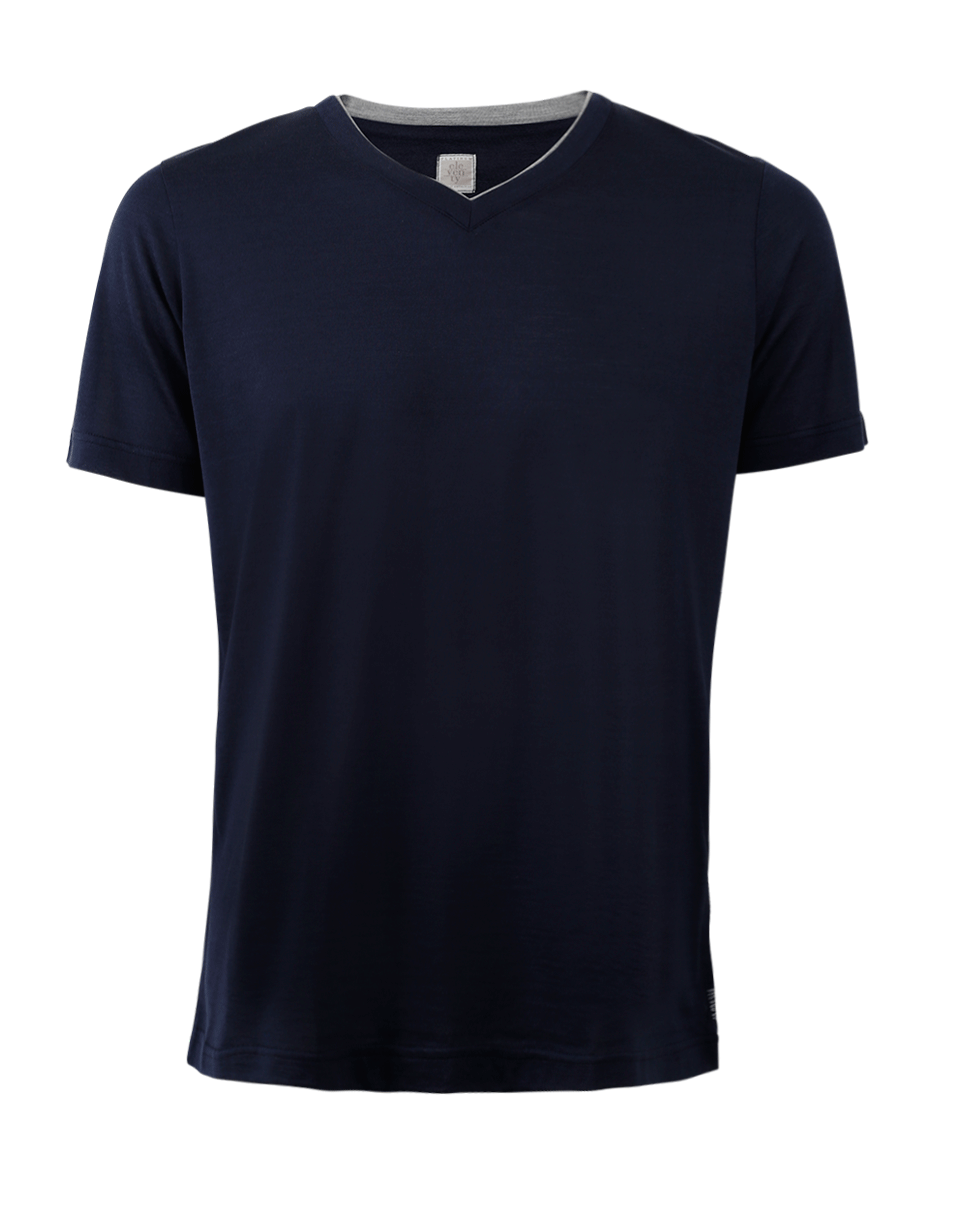 ELEVENTY-Double Layer Tee-