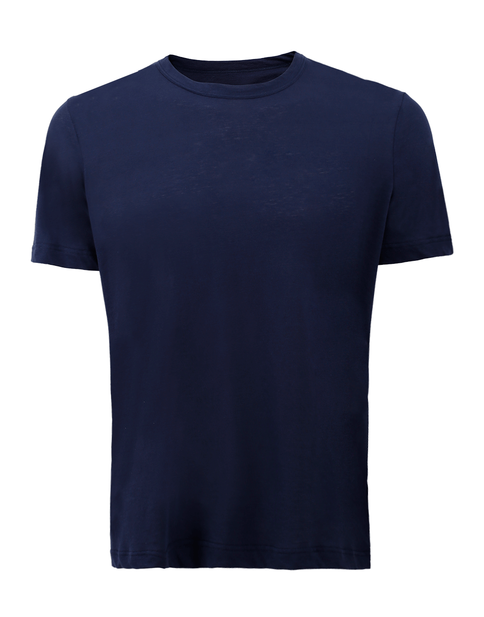 ELEVENTY-Navy Crew Tee-