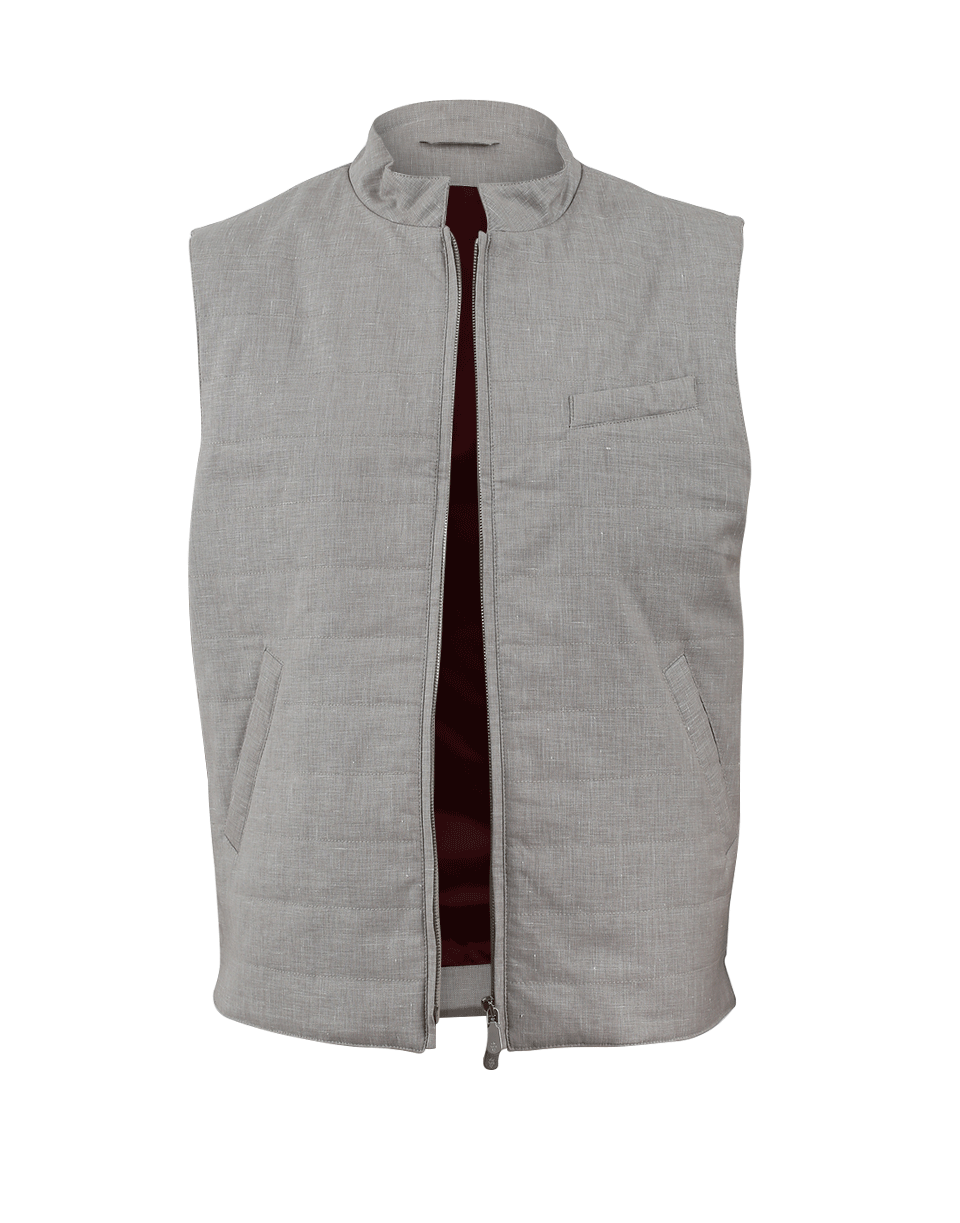 ELEVENTY-Loro Piana Linen Vest-