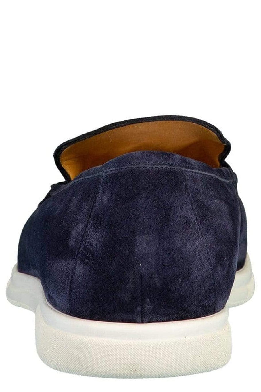 ELEVENTY-Moccasin Boat Shoe with Tassels - Blu-
