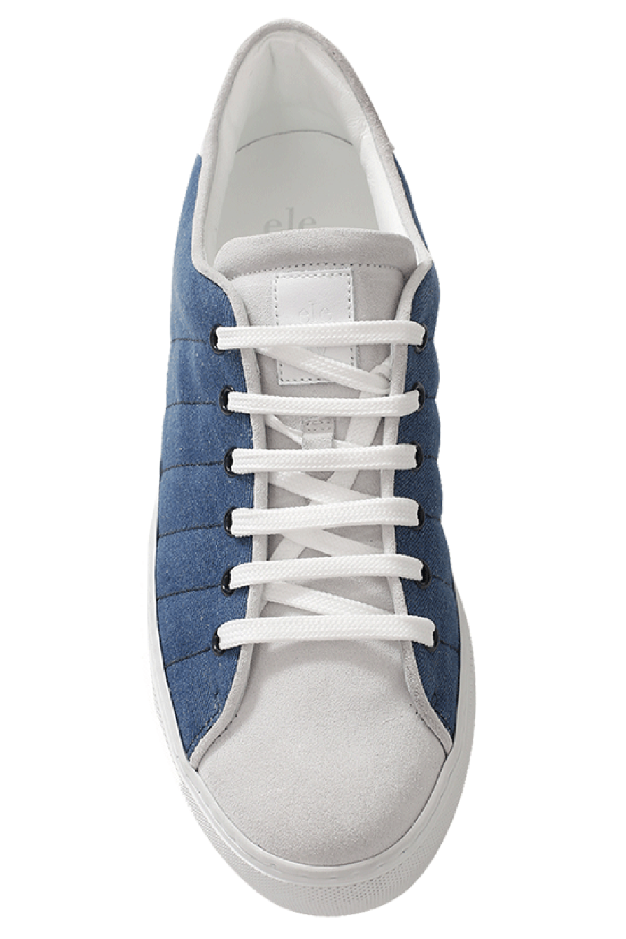 ELEVENTY-Men's Two Tone Lace Sneaker-