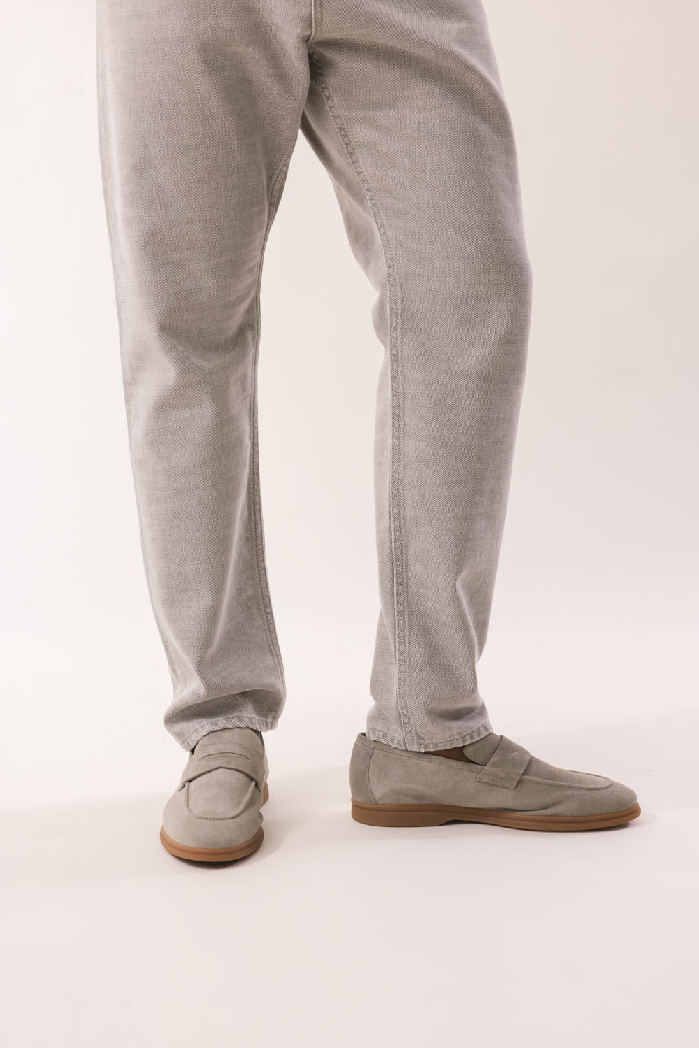 ELEVENTY-Suede Loafer - Military-