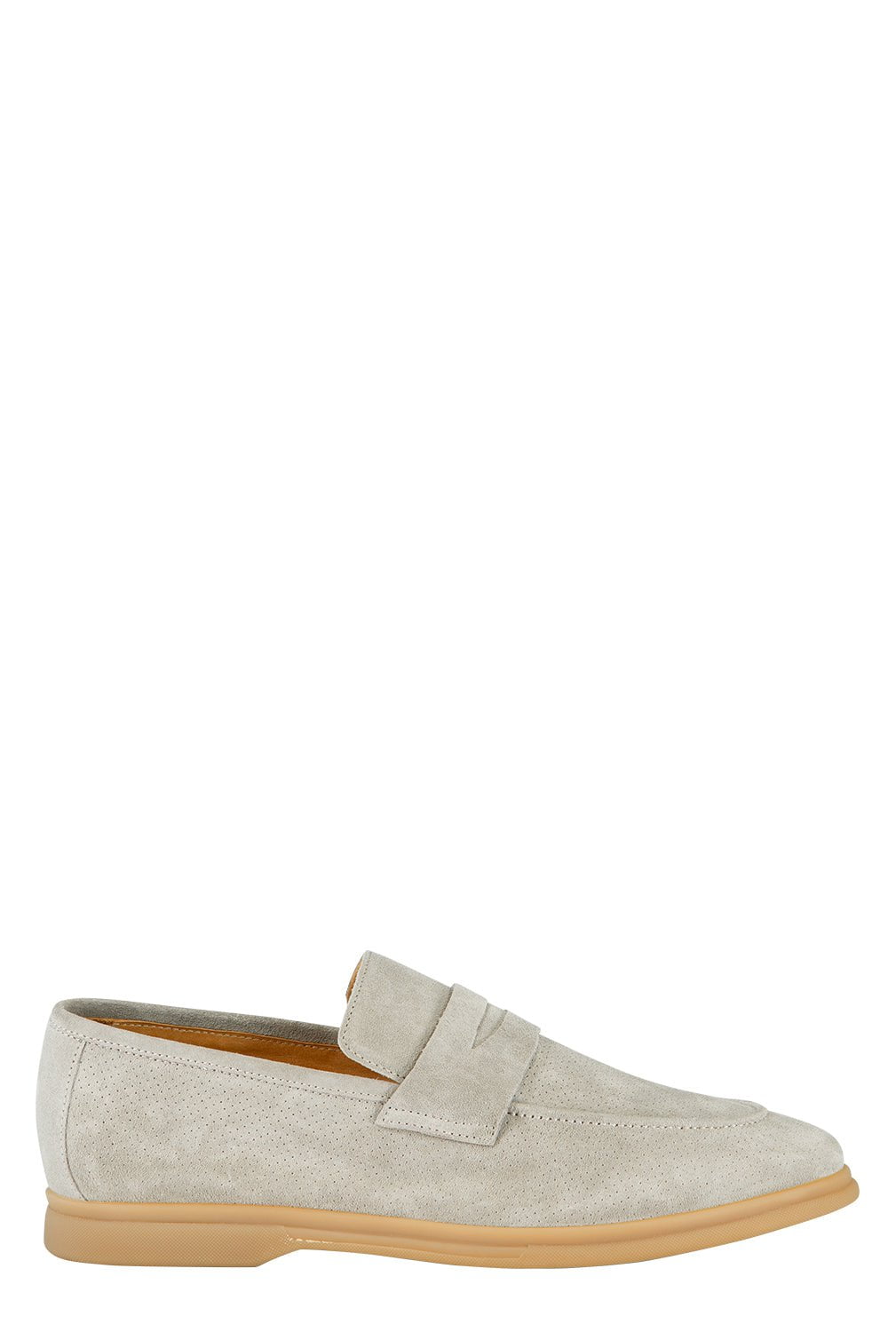 ELEVENTY-Suede Loafer - Military-