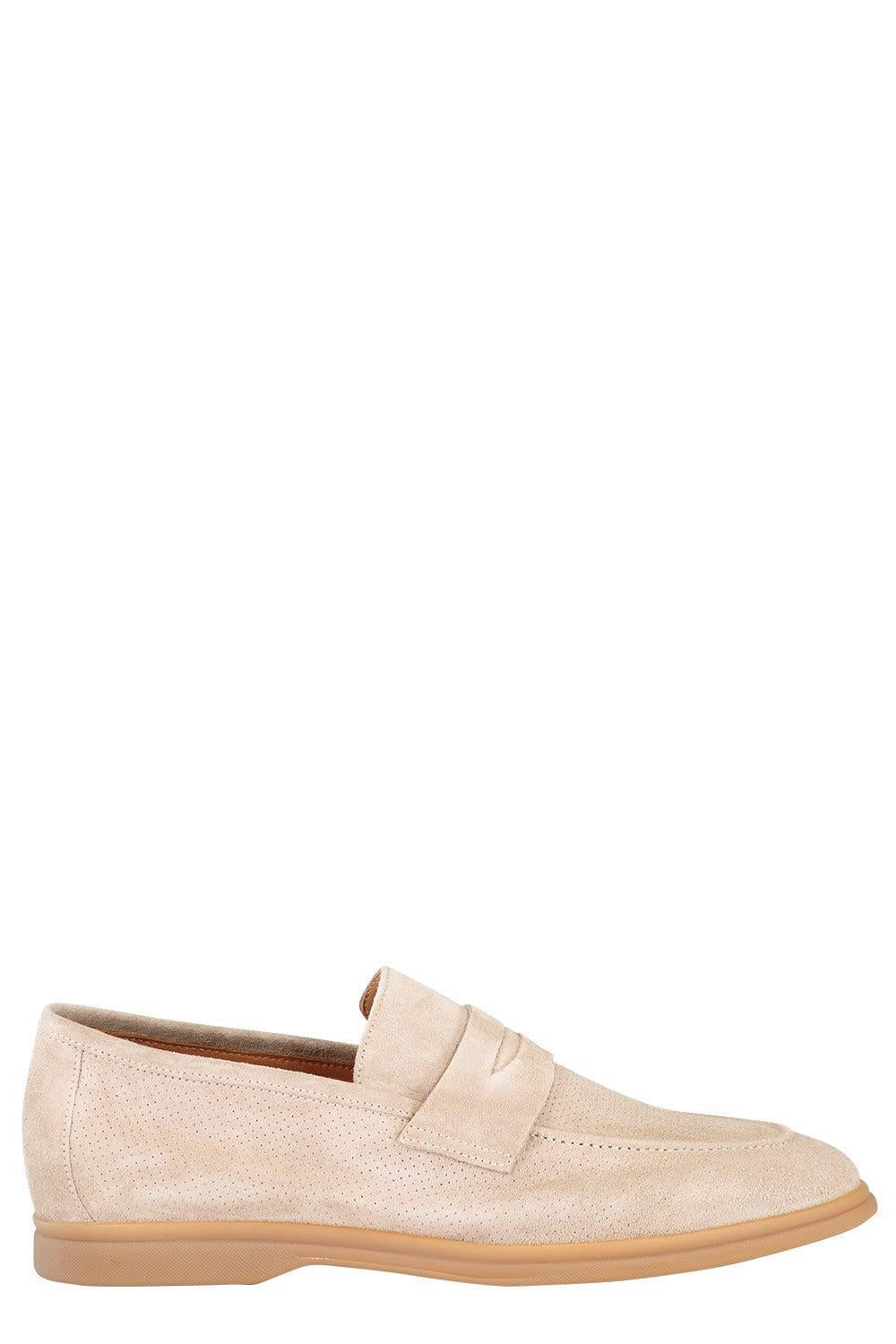 Suede Loafer - Taupe-TAUPE-42-MENSSHOECASUAL-ELEVENTY