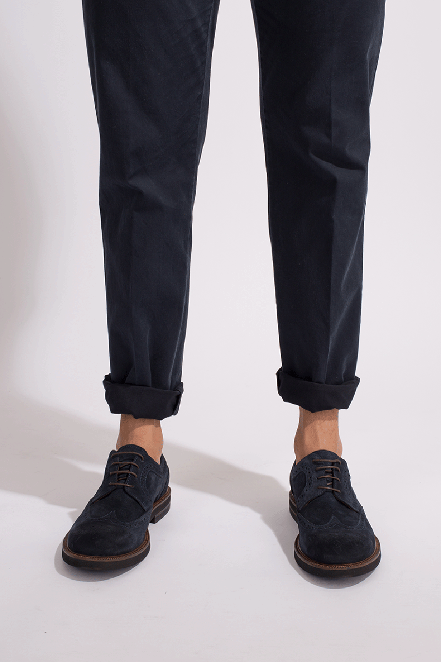 ELEVENTY-Men's Suede Lace Up Shoe-