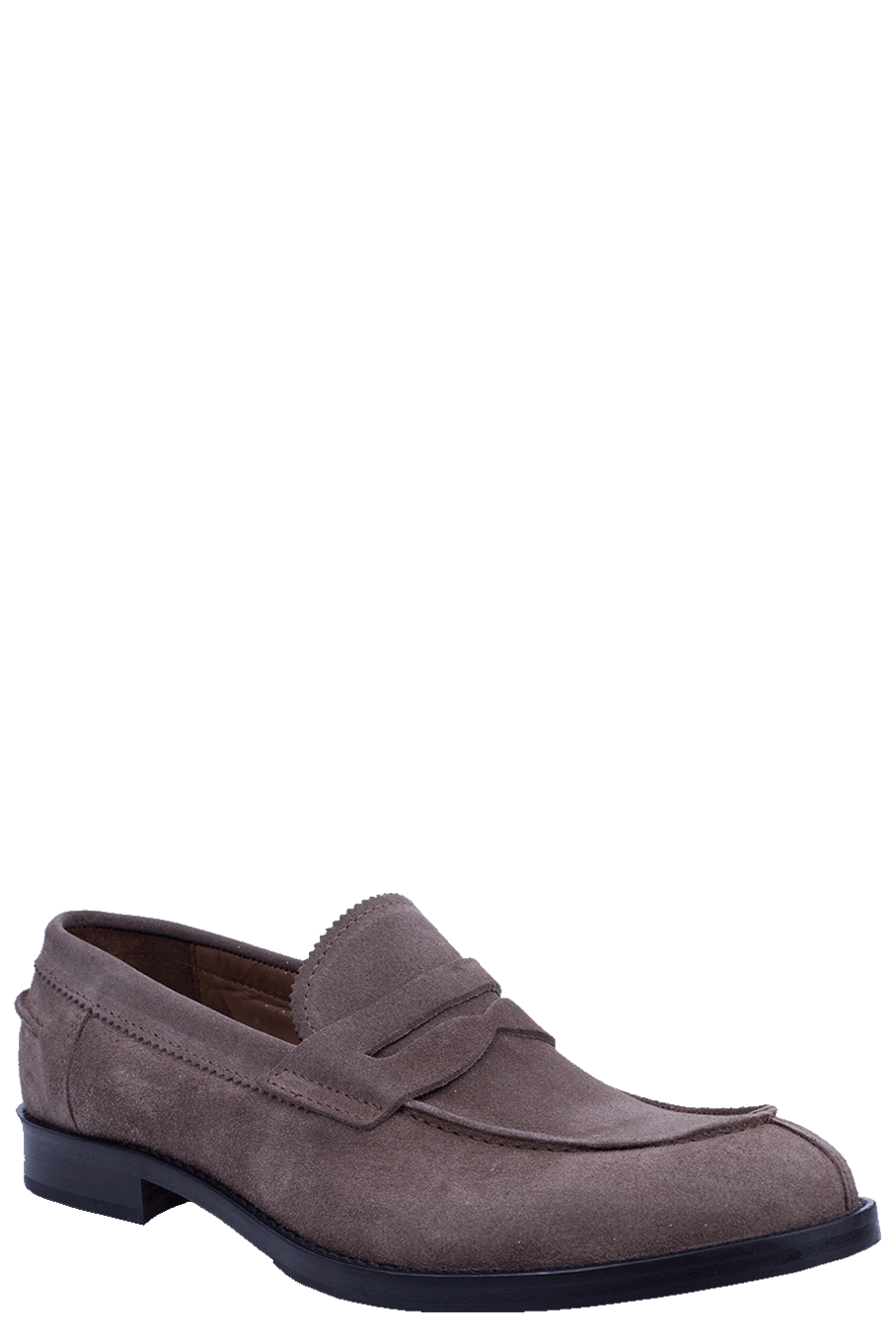 ELEVENTY-Men's Suede Penny Loafer-