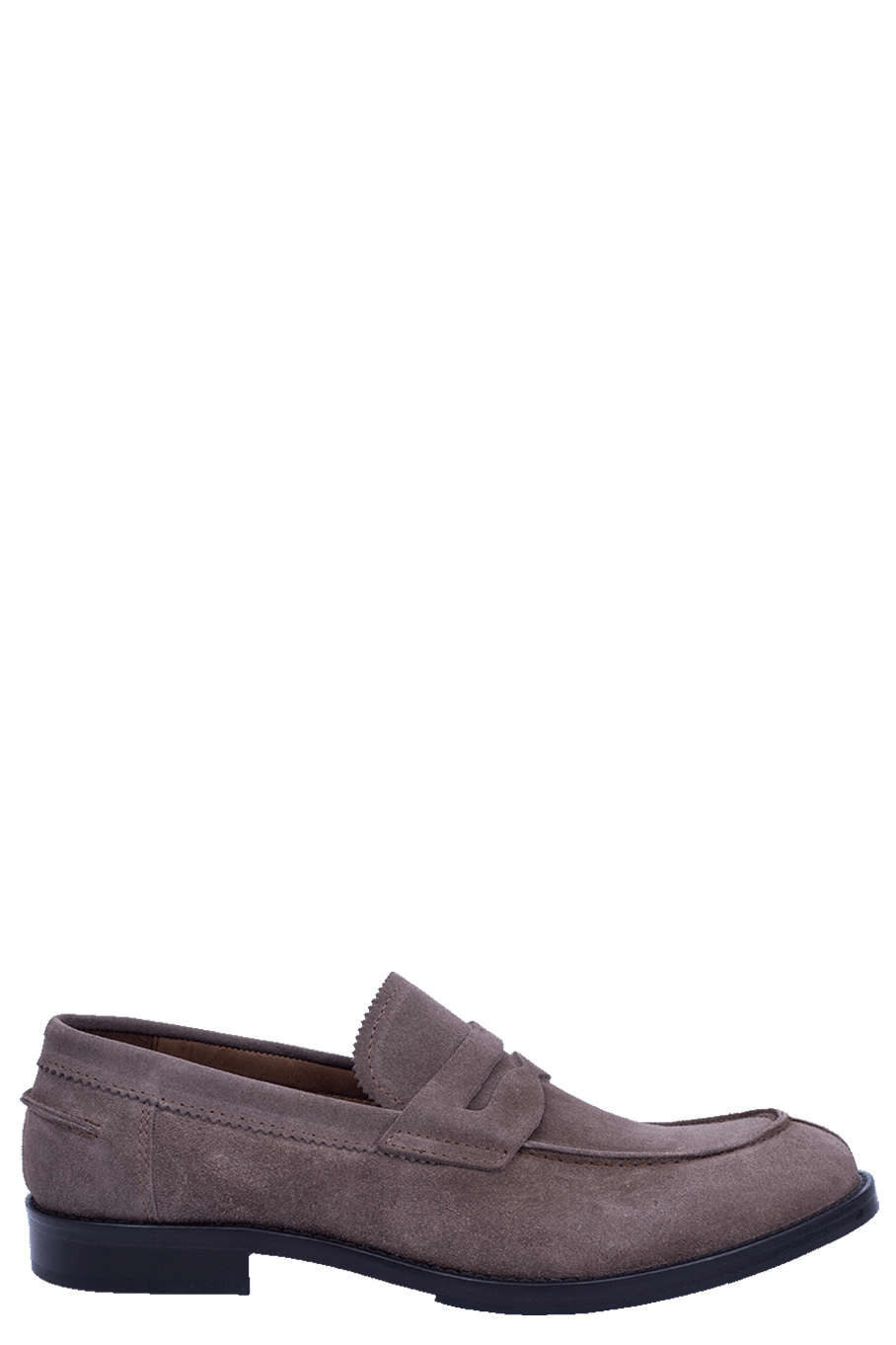 ELEVENTY-Men's Suede Penny Loafer-