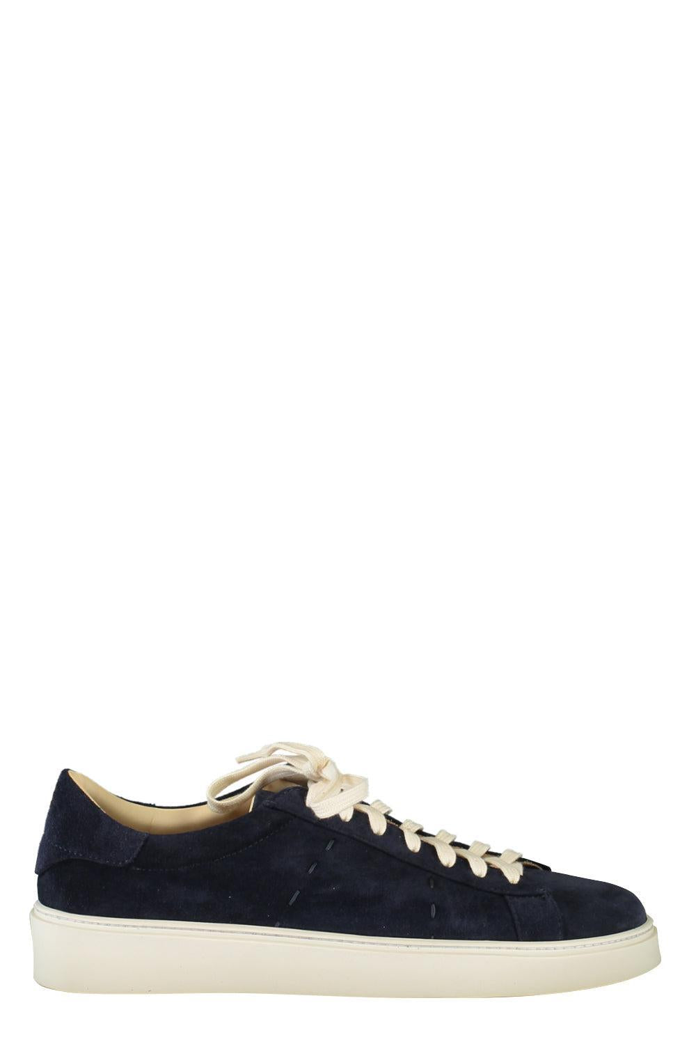 Suede Sneaker - Blue-BLUE-41-MENSSHOESNEAKER-ELEVENTY