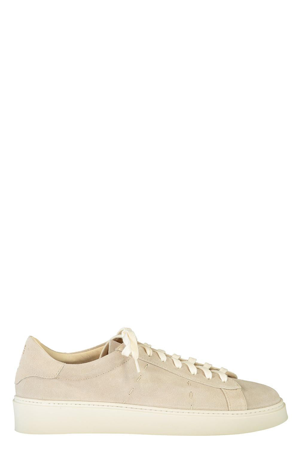 Suede Sneaker - Sand-SAND-42-MENSSHOESNEAKER-ELEVENTY