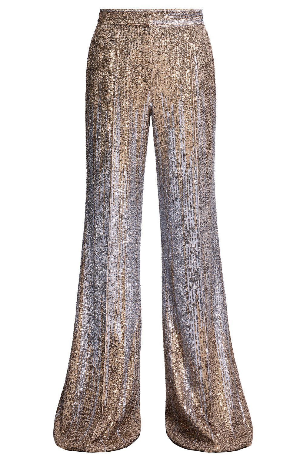 ELIE SAAB-Sequin Embroidered Pants-