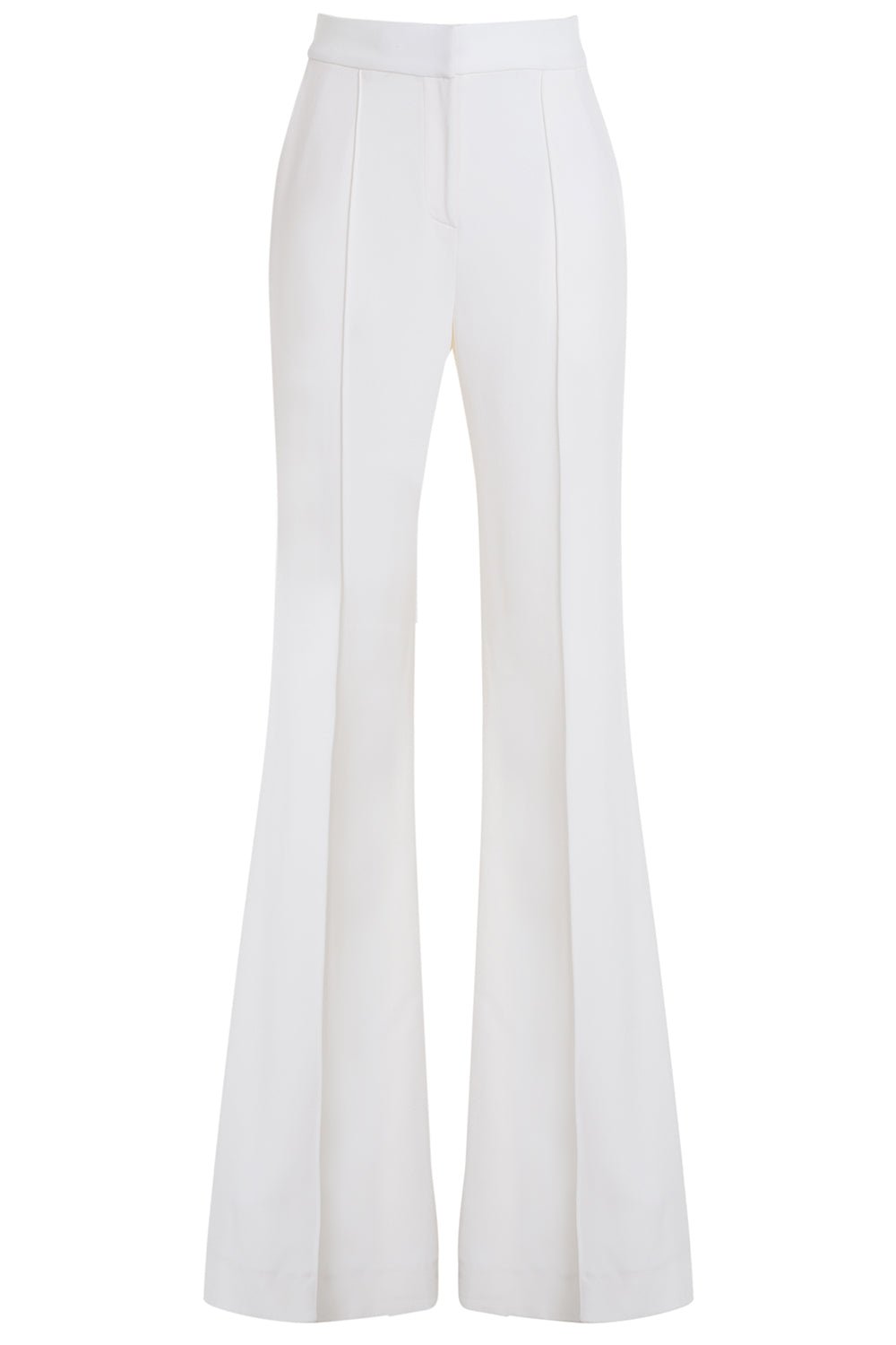 ELIE SAAB-Crepe Pant - Optic White-