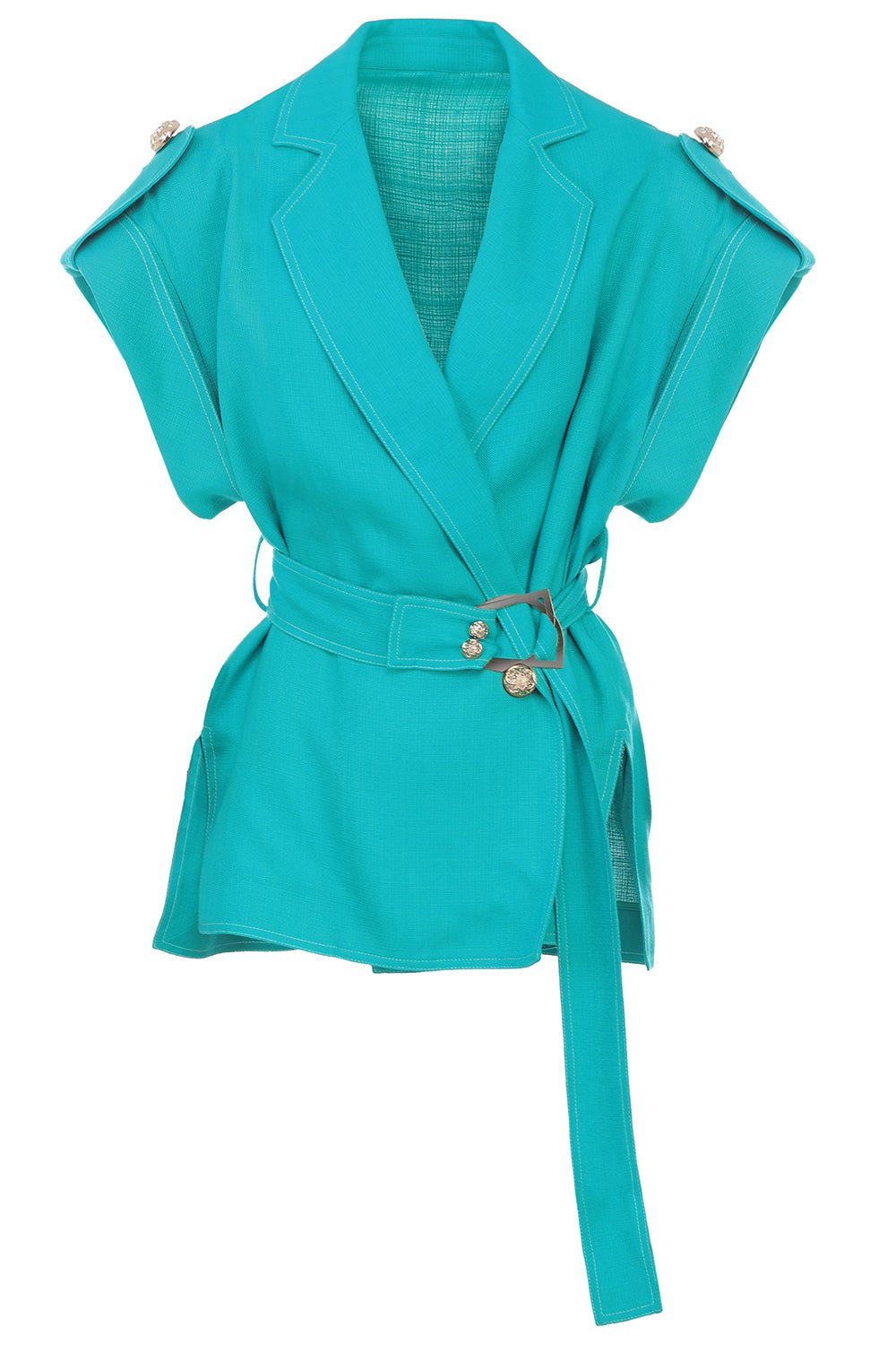 ELIE SAAB-Vest Blouse-