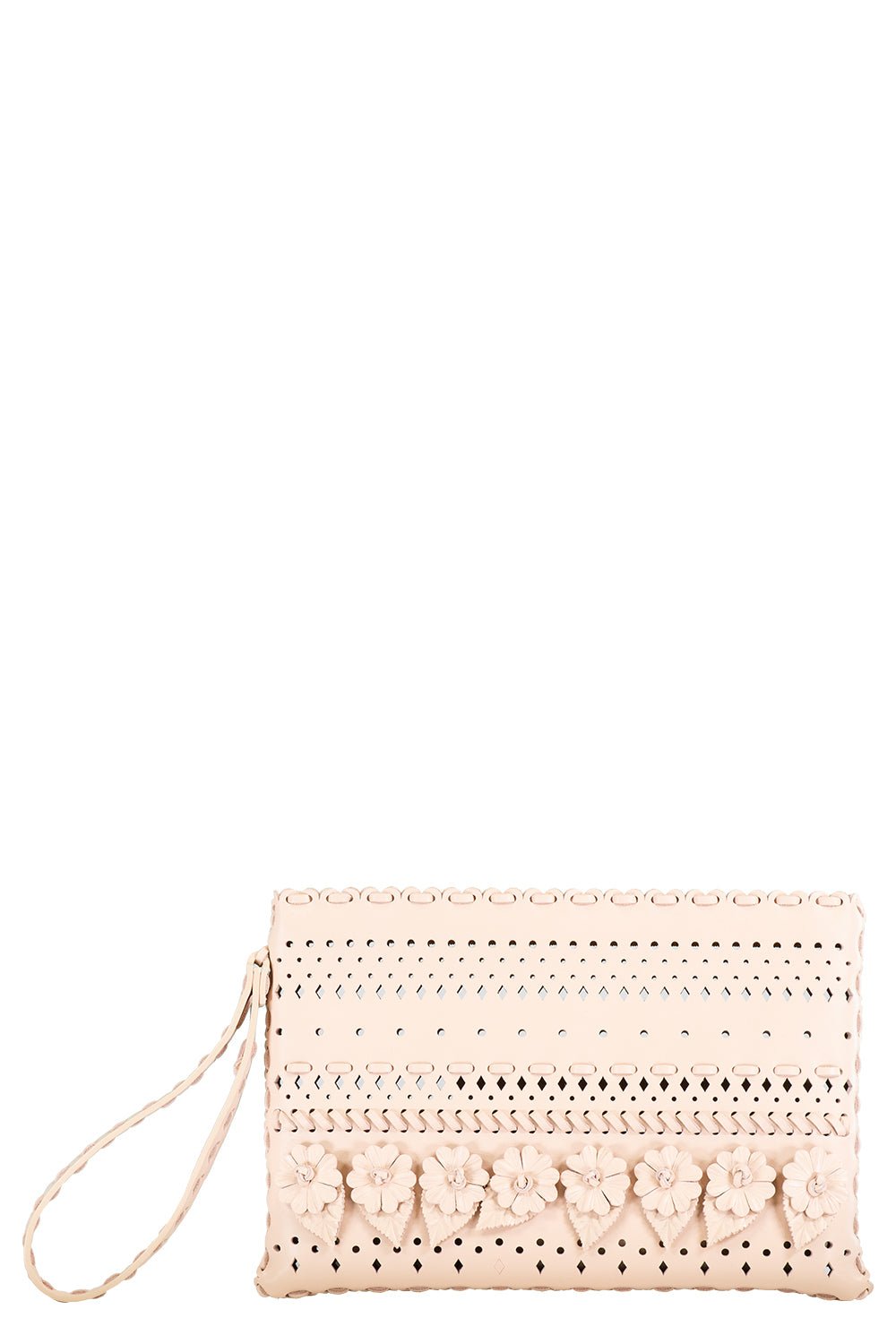 ELIE SAAB-Envelope Clutch - Pale Blush-PLEBLUSH