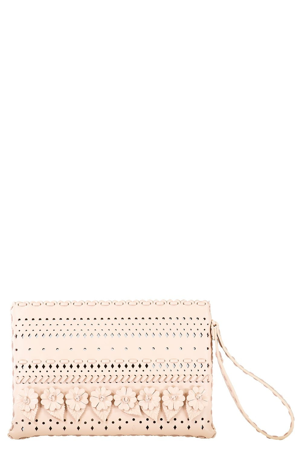 ELIE SAAB-Envelope Clutch - Pale Blush-PLEBLUSH